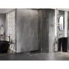 Mexen Lunar cabine de douche pivotante droite 85 x 80 cm, transparent, or - 834-085-080-50-00-P