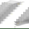 Mexen Lunar cabina doccia a battente destra 95 x 80 cm, trasparente, oro - 834-095-080-50-00-P