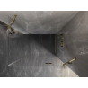 Mexen Lunar dušinurk parempoolne 95 x 90 cm, läbipaistev, kuldne - 834-095-090-50-00-P