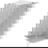 Mexen Lunar Duschkabine Anschlag rechts 70 x 70 cm, transparent, gebürstetes Kupfer - 834-070-070-65-00-P