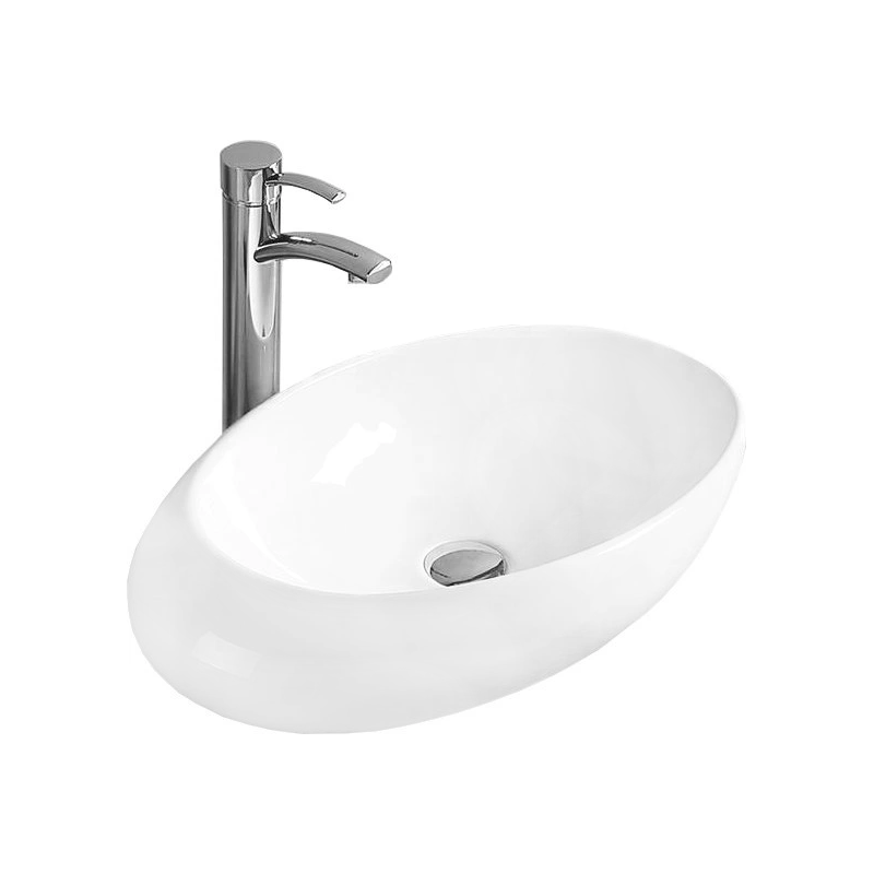 Mexen Malwa lavabo encastré 59 x 36 cm, blanc - 21435900