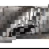 Mexen Lunar Duschkabine rechts öffnend 85 x 80 cm, transparent, gebürstetes Gun Gray - 834-085-080-66-00-P