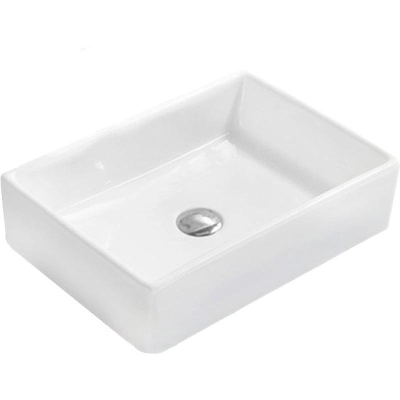 Mexen Dina lauapealne valamu 47 x 33 cm, valge - 21454700