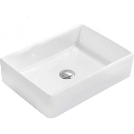 Mexen Dina lavabo à poser 47 x 33 cm, blanc - 21454700