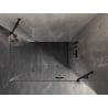 Mexen Lunar kabina prysznicowa uchylna prawa 100 x 90 cm, transparent, czarna - 834-100-090-70-00-P