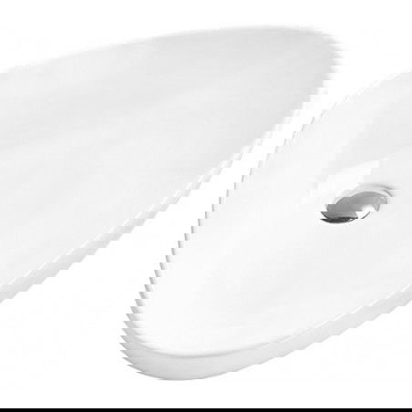 Mexen Bella lavabo sobre encimera 59 x 39 cm, blanco - 21465900