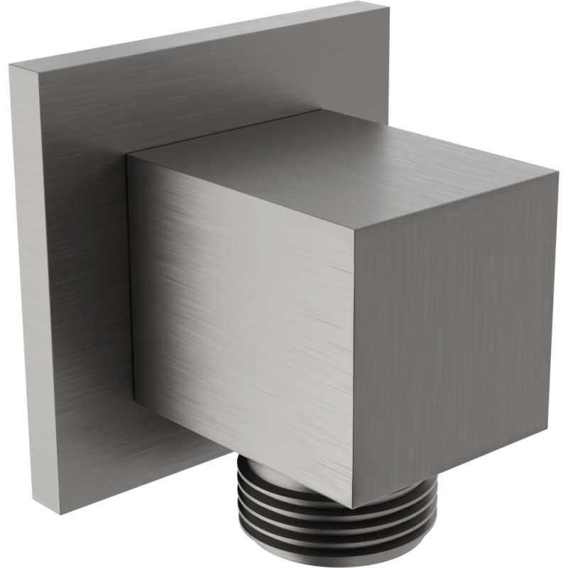 Mexen Cube raccordo angolare, gun gray spazzolato - 79340-66