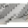 Mexen Roma draaideur douchecabine 100 x 100 cm, transparant, zwart - 854-100-100-70-00