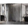 Mexen Lunar dušinurk vasakpoolne 95 x 80 cm, läbipaistev, kuldne - 834-095-080-50-00-L