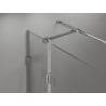 Mexen Lunar T Duschkabine schwenkbar links 110 x 90 cm, transparent, Chrom - 834T-110-090-01-00-L