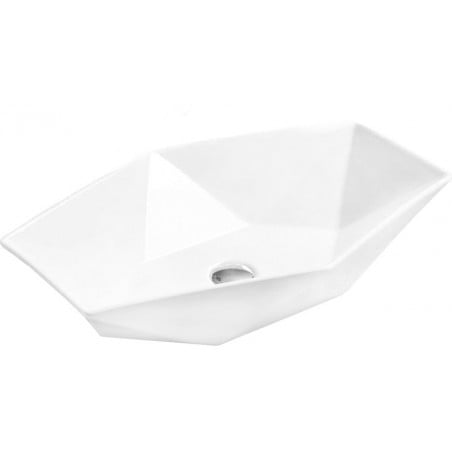 Mexen Elena wastafel opbouw 63 x 41 cm, wit - 21476300