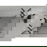 Mexen Roma douchecabine met openslaande deur 120 x 90 cm, transparant, zwart - 854-120-090-70-00