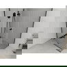 Mexen Roma douchecabine met openslaande deur 120 x 90 cm, transparant, zwart - 854-120-090-70-00