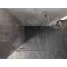 Mexen Lunar L Duo Pivot Shower Enclosure 115 x 115 cm, Clear, Brushed Nickel - 834L-115L-115P-97-00