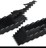 Mexen Inez Aufsatzwaschbecken links 40 x 20 cm, schwarz matt - 21484085L