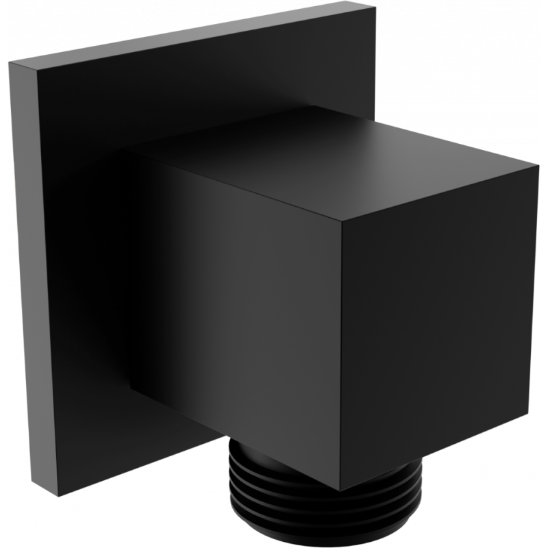 Mexen Cube raccord coudé, noir - 79340-70
