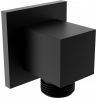 Mexen Cube conexión angular, negro - 79340-70