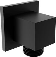 Mexen Cube angular connection, black - 79340-70