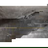 Mexen Lunar T Duschkabine schwenkbar links 115 x 100 cm, transparent, gebürstetes Gold - 834T-115-100-55-00-L