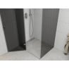 Mexen Roma scharnierende douchecabine 120 x 90 cm, grafiet, chroom - 854-120-090-01-40