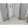 Mexen Roma Duo cabine de douche pivotante 90 x 90 cm, transparent, chrome - 854-090-090-02-00