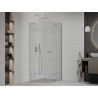 Mexen Roma Duo draaideur douchecabine 90 x 90 cm, transparant, chroom - 854-090-090-02-00