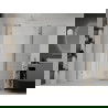 Mexen Roma Duo cabine de douche pivotante 100 x 100 cm, transparent, chromé - 854-100-100-02-00