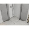 Mexen Roma Duo scharnierende douchecabine 120 x 120 cm, transparant, chroom - 854-120-120-02-00