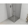 Mexen Roma Duo Duschkabine Schwenkbar 120 x 120 cm, transparent, chrom - 854-120-120-02-00