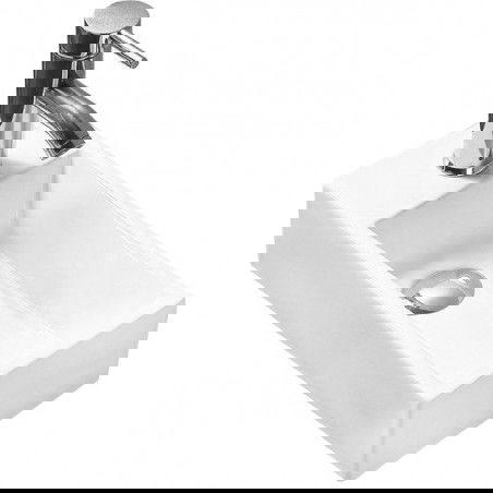 Mexen Inez Νιπτήρας επιτραπέζιος δεξιός 40 x 20 cm, λευκός - 21484000R