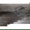 Mexen Lunar T Duschkabine schwenkbar links 120 x 80 cm, transparent, gebürstetes Kupfer - 834T-120-080-65-00-L