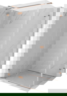 Mexen Lunar T Pendeltür-Duschkabine links 120 x 90 cm, transparent, gebürstetes Kupfer - 834T-120-090-65-00-L