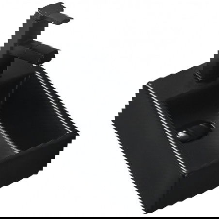 Mexen Inez lavabo da appoggio destro 40 x 20 cm, nero opaco - 21484085R