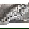 Mexen Lunar T Duschkabine rechte Tür 110 x 80 cm, transparent, Chrom - 834T-110-080-01-00-P