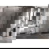 Mexen Lunar T Duschkabine rechte Tür 110 x 80 cm, transparent, Chrom - 834T-110-080-01-00-P