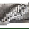 Mexen Lunar T Duschkabine rechte Tür 110 x 80 cm, transparent, Chrom - 834T-110-080-01-00-P