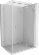Mexen Lunar T tuš kabina desna klizna 110 x 90 cm, prozirna, krom - 834T-110-090-01-00-P