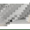 Mexen Roma draaideur douchecabine 90 x 70 cm, transparant, chroom + vlakke douchebak - 854-090-070-01-00-4010