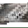 Mexen Lunar T Duschkabine mit linker Tür 120 x 120 cm, transparent, Chrom - 834T-120-120-01-00-L