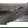 Mexen Lunar T douchecabine scharnierend links 120 x 120 cm, transparant, goud - 834T-120-120-50-00-L