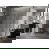 Mexen Lunar T douchecabine scharnierdeur links 110 x 110 cm, transparant, goud geborsteld - 834T-110-110-55-00-L