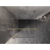 Mexen Lunar T dušinurk vasakule avatav uks 110 x 110 cm, läbipaistev, kuldne harjatud - 834T-110-110-55-00-L