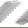 Mexen Lunar T levo nihajna prha kabina 110 x 110 cm, prozorna, roza zlato - 834T-110-110-60-00-L