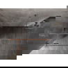 Mexen Lunar T Duschkabine schwenkbar links 120 x 120 cm, transparent, gebürstetes Kupfer - 834T-120-120-65-00-L