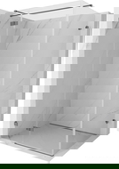 Mexen Lunar T ανοιγόμενη αριστερή καμπίνα ντους 140 x 120 cm, διαφανής, gun metal