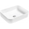 Mexen Carla countertop washbasin 50 x 39 cm, white - 21555000