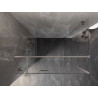 Mexen Lunar T dušinurk, avatav vasak, 130 x 100 cm, läbipaistev, harjatud nikkel - 834T-130-100-97-00-L