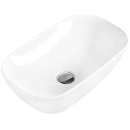 Mexen Klara lavabo posé sur le plan 46 x 23 cm, blanc - 21564600