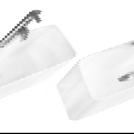 Mexen Eva lavabo da appoggio 48 x 37 cm, bianco - 21424900