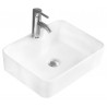 Mexen Eva lavabo à poser 48 x 37 cm, blanc - 21424900